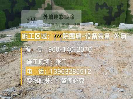 蛟河迷彩漆喷涂方法（通用 + 数码专项