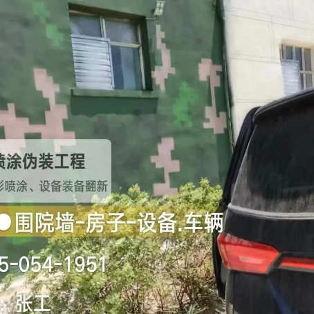 蛟河数码迷彩漆施工